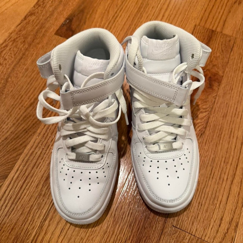 Nike White High-Top Sneakers
